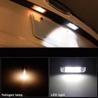 2x Led License Number Plate Lights For Ford Fusion 2006-2012 Bright White 6000k