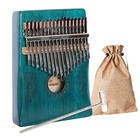 Kalimba Thumb Piano 17 Keys Kalimba 17 Green