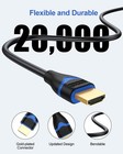 4k Short Hdmi Cable 6 Inch  Hdmi Cord 0 5ft High Speed Hdmi To Hdmi Cable 2 0