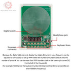 For Schumann Wave Generator Pulse Sine Frequency audio Output Connector case