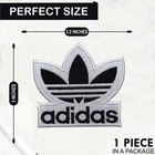 Adidas Sport s Wear Brand Logo Iron On Patch - Sew Patch - Embroidered Patch