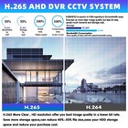 4ch H 265  5mp Lite Dvr 1080p Indoor Cctv Home Security Camera System Kit Usa
