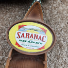 Saranac Pale Ale Canoe No Oars Beer Tap Shandy Lager   Lemonade Broken Lot Of 3