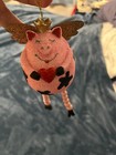 Pig Queen With Fairy Wings Figurine Ornament