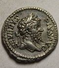 Rare Genuine Ancient Roman Coin Septimius Severus 202 Silver Denarius Felicitas
