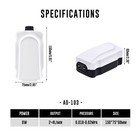 Adjustable Quiet Airator Air Pump For 25-110 Gallon Aquariums Fish Tank