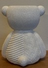 Bath   Body Works 2026 Christmas Shimmery Holiday Bear Pedestal Candle Holder 
