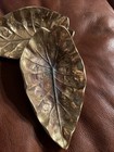 Virginia Vintage Metalcrafters 3 23 Imperial Tarro Solid Brass Leaf 2 Trays