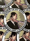 Karate Chop Mofo Martial Arts Humor 4 Inch Vinyl Sticker Sarcastic Funny
