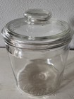 Vintage Glass Tobacco Jar W lid Factory No  256 5th District N c  North Carolina
