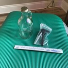 Half Gallon Glass Pump Dispenser Bottle  Large Jug With Pump For Laundry Soap