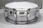 Ludwig 70s Supraphonic Lm400 14x5  Snare Drum - Vintage Blue Olive Badge