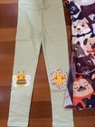 Mini Boden Cotton Leggings Bee Flower Size 6-7t No Tags Free Dress 
