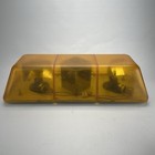Target Tech Turbo Beam 22 - Amber Rotating Beacon Light Bar Used Working