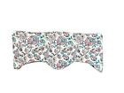 2 Luxury Cotton Valances Curtains Window Treatments White Pink Blue Floral Lined