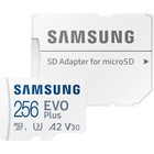 Samsung Evo Plus 256 Gb Class 10 uhs-i  u3  V10 Microsdxc - 1 Pack