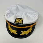 Dodowin Captain Hat Sailor Hat For Women Boating Captain Hat For Men For Party