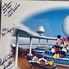 Disney Cruise Line Come On In Waters Fine Multi-signed Lithograph Coa Rare 16x20