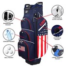 New Hot-z Golf Flag Cart Bag Usa