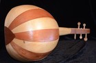 Vtg Musical Instrument Al-oud Moroccan Wooden Handcrafted Traditional Oud Decor
