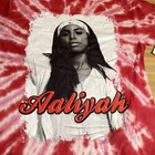 Aaliyah Tye Dye T Shirt Size Medium Red New With Tags Rare