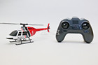 Rc Helicopter Micro Bell 206 W  Gyro Stabilization 4ch 2 4ghz-rtf- red 