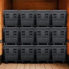 Ata Road Case W  Wheel Stackable Flight Case For Dj  Waterproof Cable Trunk Usa