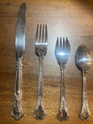 Clean 4 Pc Gorham Chantilly Sterling Silver Place Size Setting Set 181 Grams