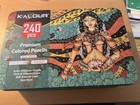 Brand New 240pc Kalour Premium Colored Pencil Set W tin Case Artists Soft Touch