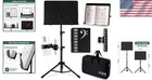 5-in-1 Desktop Sheet Music Stand With Carrying Bag   Phone Holder - Modern Style