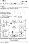 U211b3 Temic Phase Control Circuit For Speed Controlled Motors Soic-16
