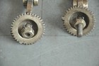 2 Pc Old Brass Handcrafted Solid Heavy Unique Shape Door Handles