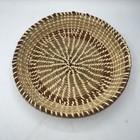 Gullah South Carolina Sweetgrass Round 11    Basket Artisan Signed