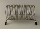 Vintage Metal Spiral Coil Letter mail memo Holder  Mid Century Modern Style 