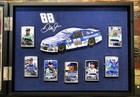 Dale Earnhardt Jr Bradford Exchange 7 Zippo Lighter Collection W  Display Case