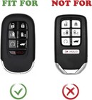 Key Fob Cover For 2025 2026 Odyssey  7 Button  Silicone  2-pack  Black