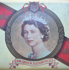 H m  Queen Elizabeth Ii Coronation Souvenir Tin 1953 Harry Vincent Ltd  England