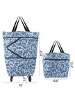 Folding Shopping Cart With Wheels Fashionable And Practical Shopping Carts  G   