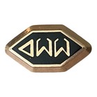 Delta Sigma Sigma Lapel Pin Brooch Member Badge Sorority Fraternity Vintage 665