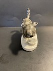 Vintage Porcelain Ceramic Kitty Cat Figurine Germany Kronenadler Vguc Nice