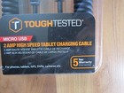 New Tough Tested 10 Ft Foot 2 Amp Micro Usb High Speed Charging Cable Tt-cc10-mi