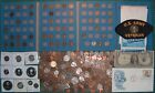 Property Auction Junk Drawer Treasure Lot About 2 37 Lbs Of Coin Collection Tl86