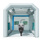 Sewinfla Inflatable Paint Booth Car Paint Tent 17 Sizes With Filters   Blowers