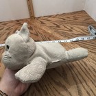 Melissa And Doug Grey Kitty Plush Cat Kitten Stuffed Animal Toy 8  Laying