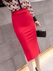 Style Summer Elastic Waist Half-length Skirt 2026 Plus Size Women s
