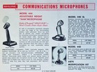 Vintage 1960 s Shure 440sl Controlled Magnetic Microphone W Accessories Display