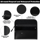 Fireproof Waterproof Document Bag - 5200  f Water Resistant Fire Proof Money Bag