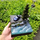 1 64 Scale Simulated Realistic Coastal Seaside Highway Scene Display Model Toy