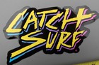 Catch Surf Yellow Purple Bodyboards Soft Surfboards V1b Vintage Surfing Sticker