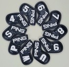  magnetic  Ping Iron Head Cover 10 Pcs 4-p  U  S  W  black 